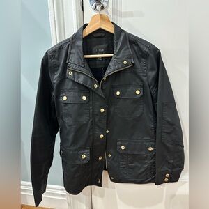J. Crew Downtown Field Jacket - Black - Petite Medium